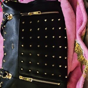 Ralph Lauren leather studded bag